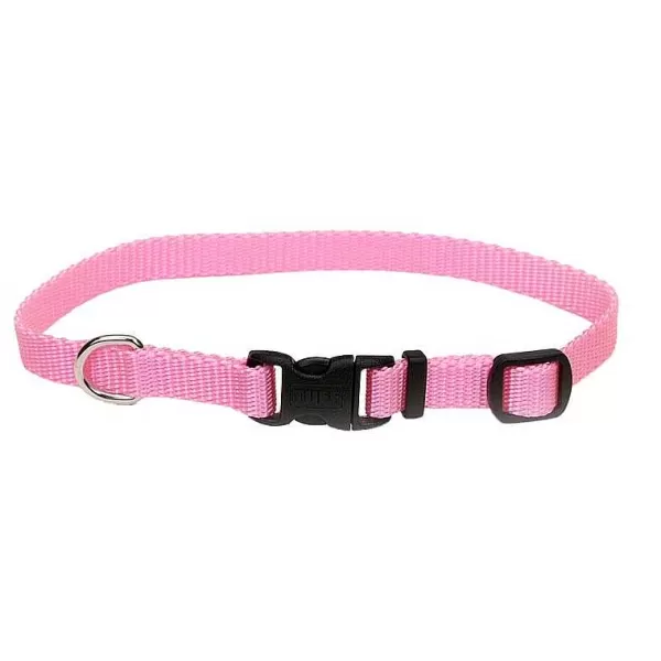 Best Adjustable Collar With Plastic Snap - Xs (3/8'' X 8-12'') Collars