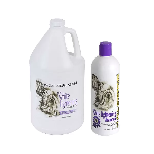 Best #1 All Systems Pure White Lightening Pet Shampoo 5:1 Shampoo