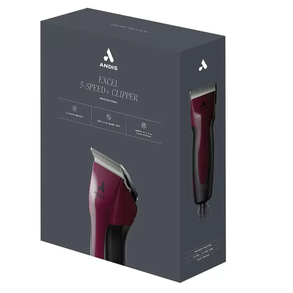 Discount Andis Excel 5-Speed+ Professional Dog Grooming Clippers Clippers