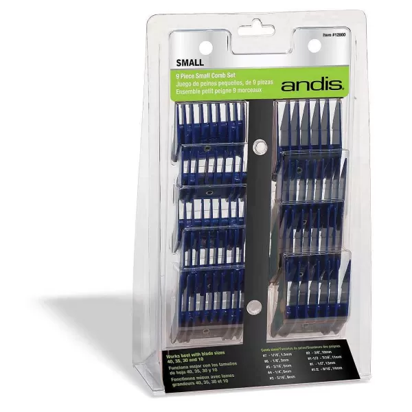 Shop Andis 9-Piece Small Comb Set Accessories