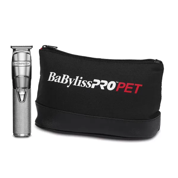 Hot Babylisspro Pet Silver Metal Trimmer Clippers