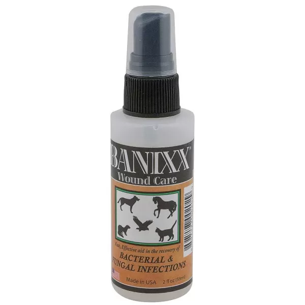 New Banixx Pet Care Anti-Bacterial & Anti-Fungal Spray - 2 Oz Health Aids