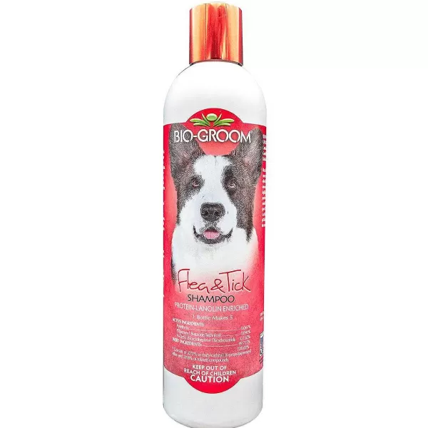 Fashion Bio-Groom Natural Flea & Tick Pet Shampoo (12Oz.) Flea & Tick