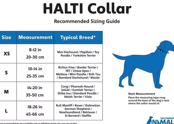 Cheap Black Halti Training Collar For Boxer, Chow, Shepherd Training Collars