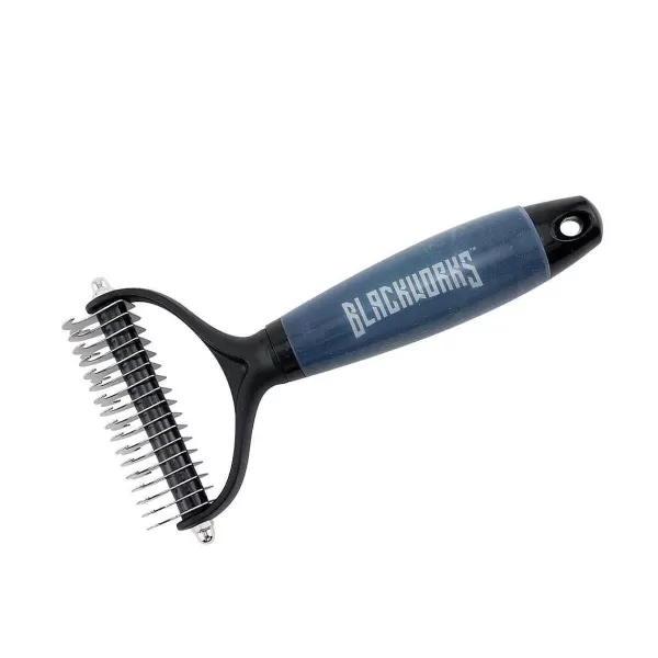 Best Blackworks Combo Deshed & Demat Tool - Large Grooming Tools