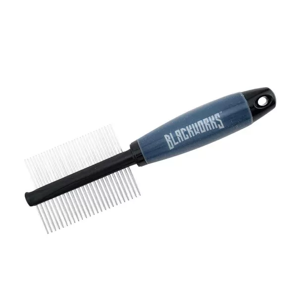 Clearance Blackworks Non-Slip Ergonomic Combo Comb Grooming Tools