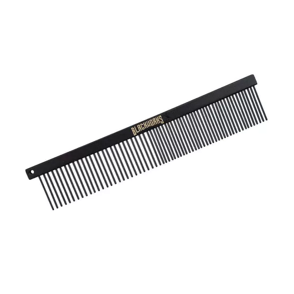 New Blackworks X-Small Combo Comb - 5" Grooming Tools