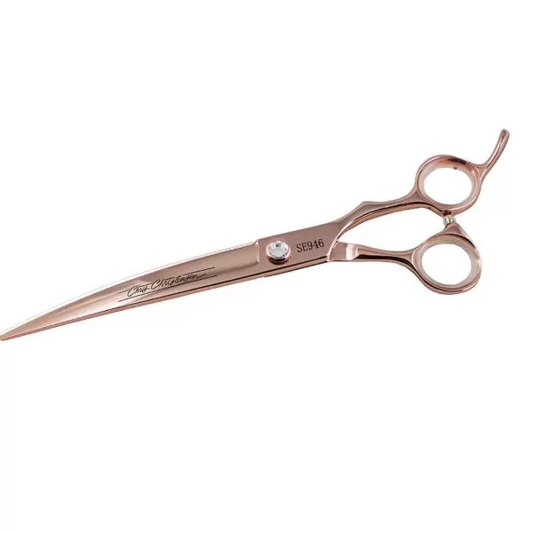 Cheap Chris Christensen Adalynn Rose Curved Grooming Shears Grooming Shears