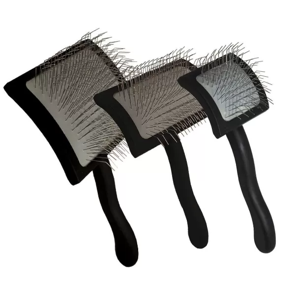 Hot Chris Christensen Big K Black Grooming Slickers Grooming Tools