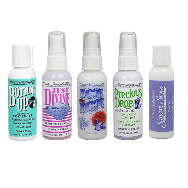 Store Chris Christensen Grooming Spray Sample Collection Grooming Sprays