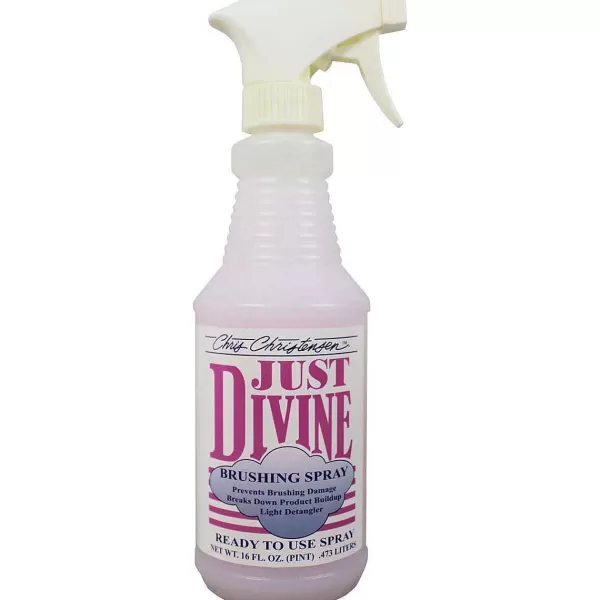 Best Chris Christensen Just Divine Brushing Spray Ready To Use Grooming Sprays