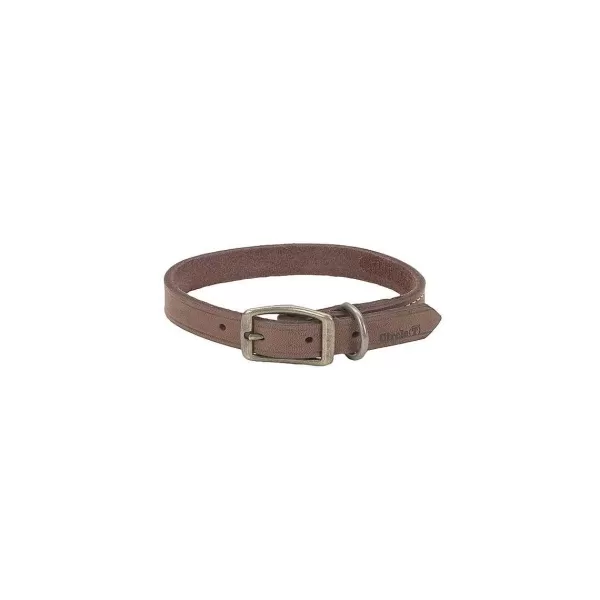 Best Circle T Rustic Leather Collar Large 3/4" X 18" Or 20" Collars