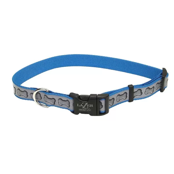 Sale Coastal Lazer Brite Adjustable Reflective Collar 5/8" X 12-18" Collars