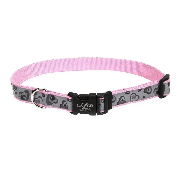 Sale Coastal Lazer Brite Adjustable Reflective Collar 5/8" X 12-18" Collars