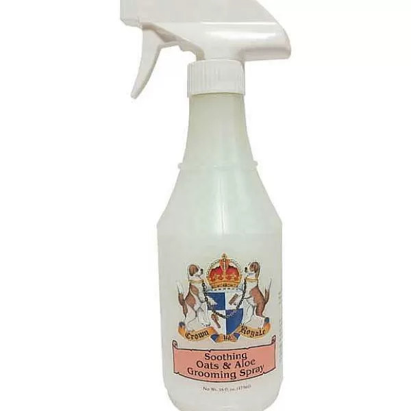 Sale Crown Royale Soothing Oats & Aloe Dog Grooming Spray Grooming Sprays