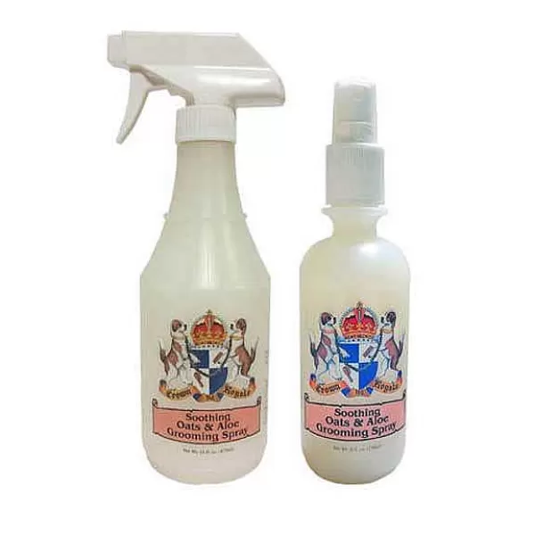 Sale Crown Royale Soothing Oats & Aloe Dog Grooming Spray Grooming Sprays