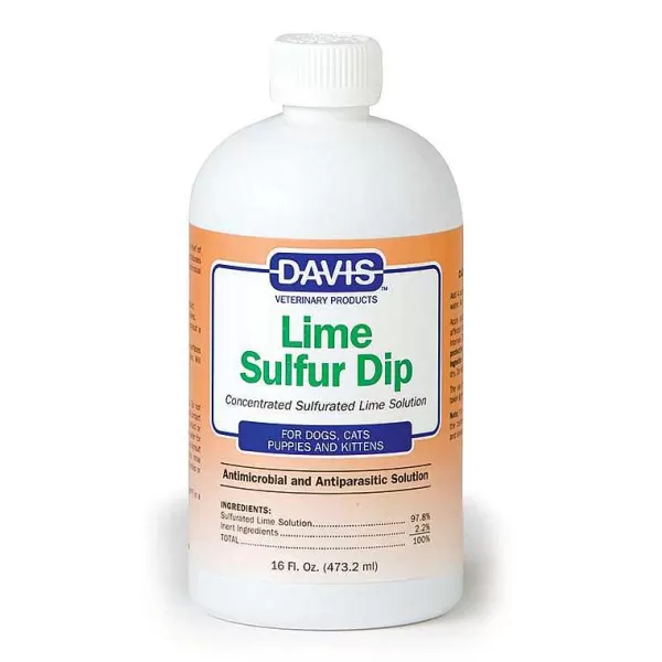 Outlet Davis Lime Sulfur Dip 16 Oz Shampoo