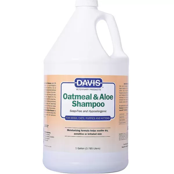 Cheap Davis Oatmeal & Aloe Shampoo For Dogs & Cats 12:1 Gallon Shampoo