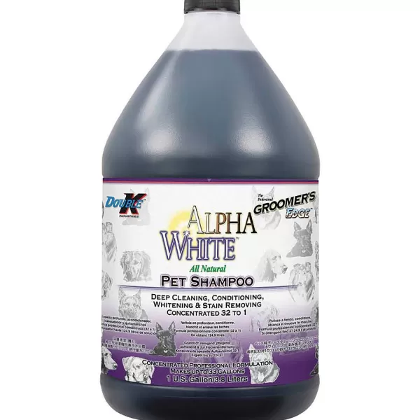 Sale Double K Groomer'S Edge Alpha White Shampoo 32:1 Shampoo