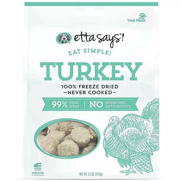 Best Sale Eat Simple! Freeze Dried Turkey 2.5 Oz Dog Treats