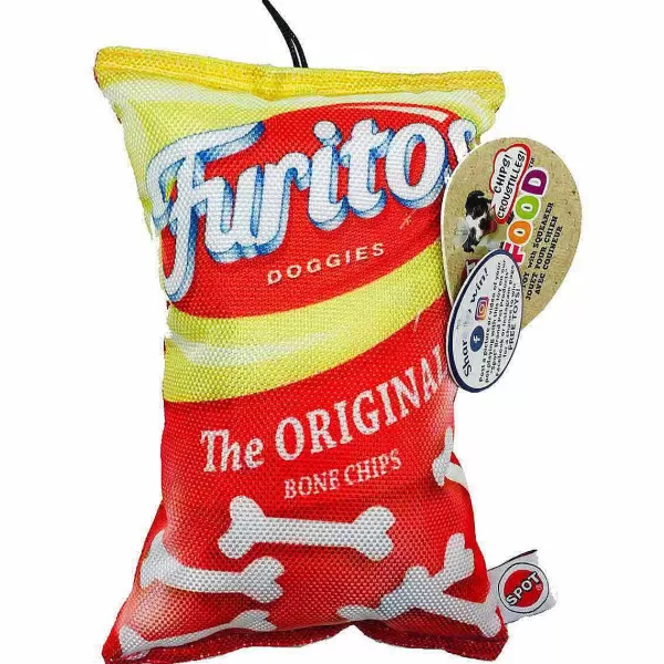 Cheap Ethical Fun Food Furitos Chips 8" Dog Toys