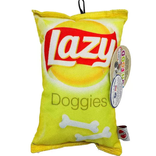 Online Ethical Fun Food Lazy Doggie Chips 8" Dog Toys