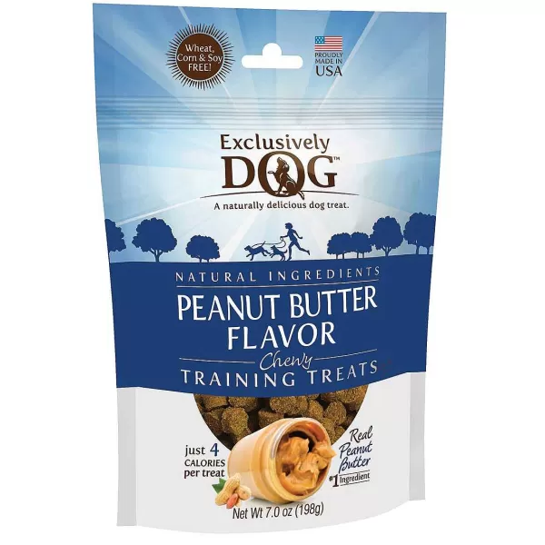 Flash Sale Exclusively Dog Chewy Training Treats Peanut Butter 7 Oz Dog Treats