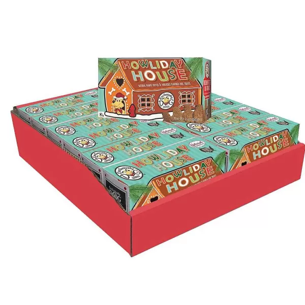 Hot Exclusively Dog Howliday House Gingerbread Treats Dog Treats