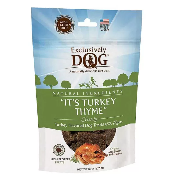 Flash Sale Exclusively Dog Its Turkey Thyme Grain-Free Meat Treats 7 Oz Dog Treats