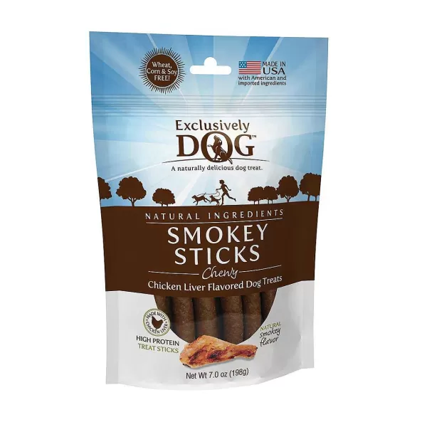 Flash Sale Exclusively Dog Smokey Sticks Meat Treats - 7 Oz Dog Treats