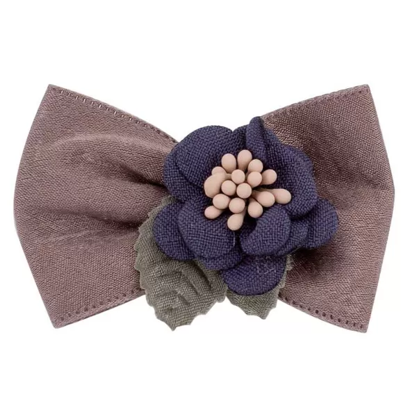 Best Fancy Finishes Satin Ribbon Dog Bows With Flower - 24Ct Bows