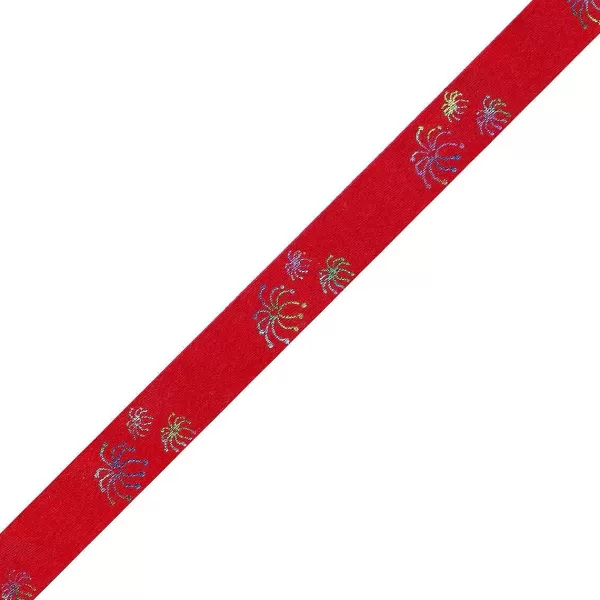 Cheap Fireworks Printed Dog Ribbon Ribbon