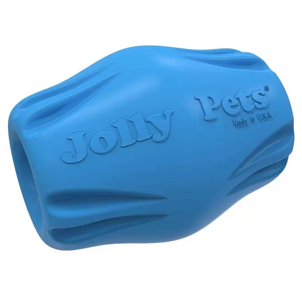 Store Flex-N-Chew Bobble Blue 2.5" Dog Toys