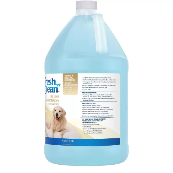 Shop Fresh 'N Clean Crisp Linen Dog Shampoo 15:1 Gallon Shampoo