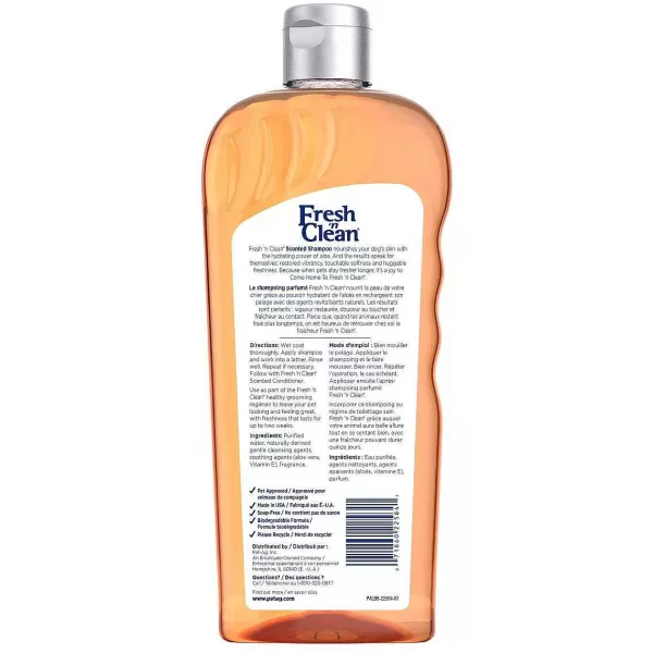 Best Fresh 'N Clean Scented Pet Shampoo Rtu 18 Oz Shampoo