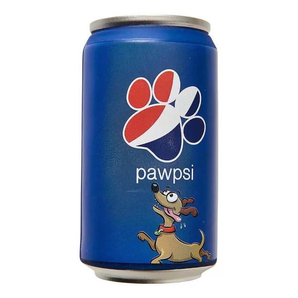 Hot Fun Drink Pawpsi Can 4.5" Dog Toys