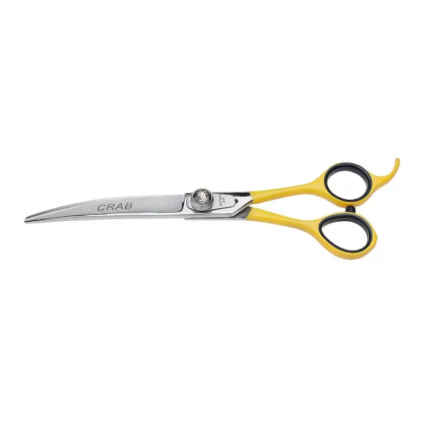 Online Geib Crab Level 1 - 7.5" Curved Grooming Shears