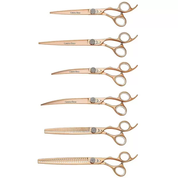 Store Geib Crystal Gold Shears Grooming Shears