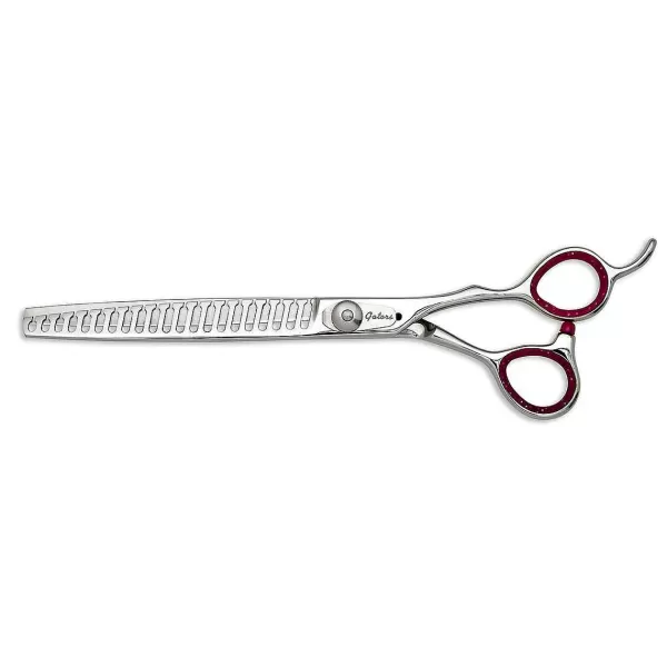 Best Geib Gator 7.5" 21-Tooth Sculpting & Finishing Left Handed Grooming Shears