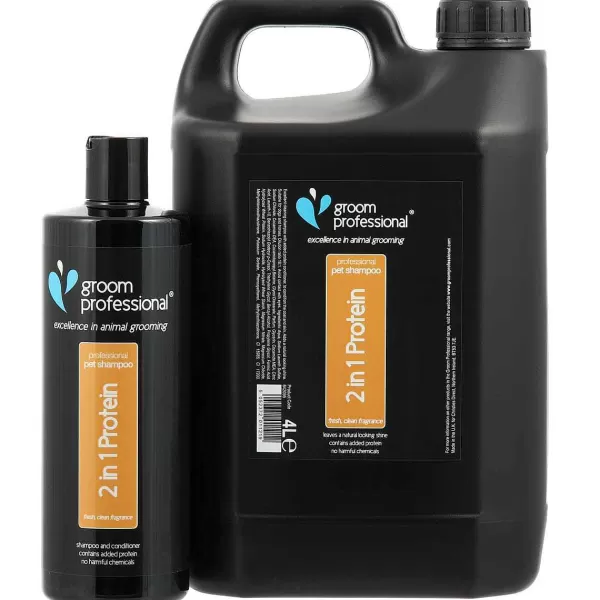 Outlet Groom Professional 2 In 1 Protein Shampoo Shampoo