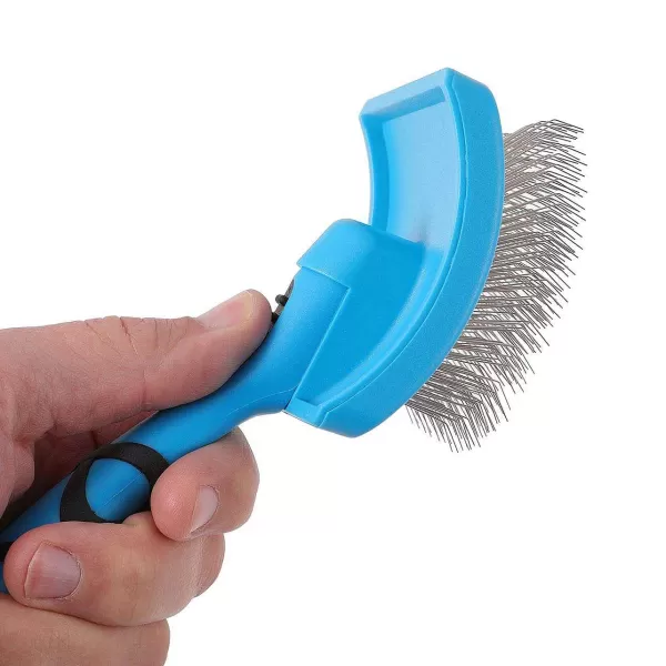 Clearance Groom Professional Amplifier Slicker Brush Grooming Tools