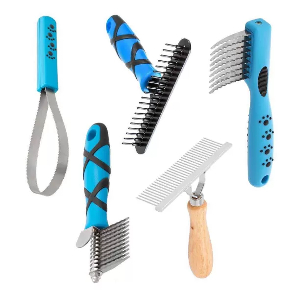 New Groom Professional Deshedding Tools Grooming Tools