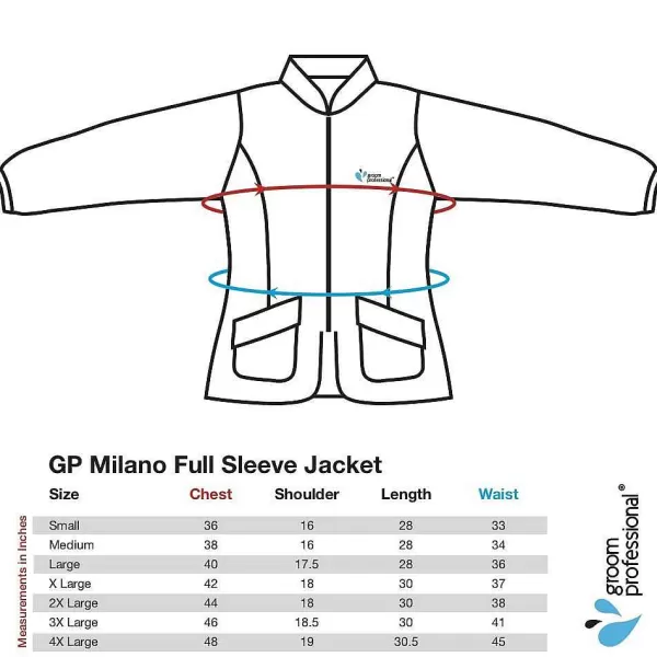 Fashion Groom Professional Milano Full Sleeve Jacket Apparel