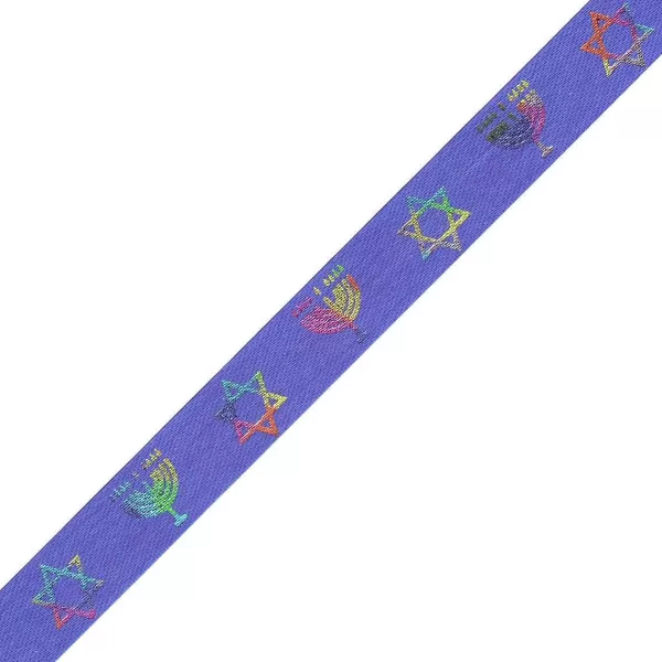 Sale Hanukkah Light Printed Pet Ribbon Ribbon