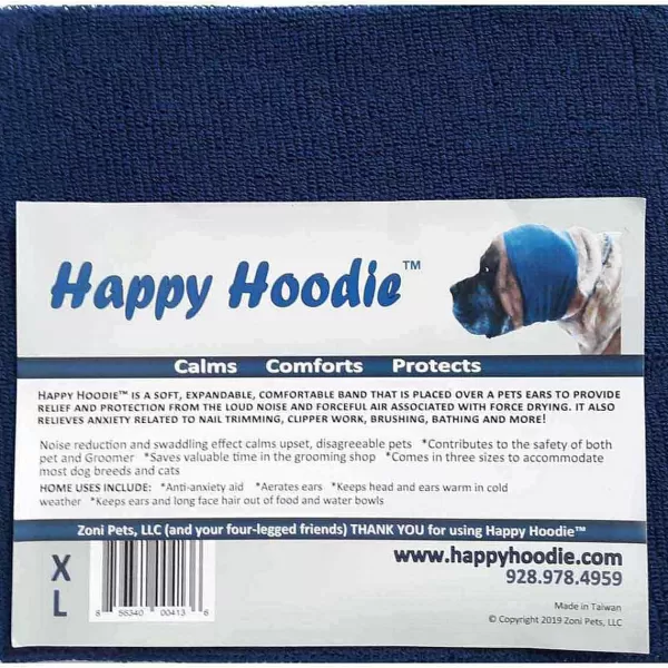 Outlet Happy Hoodie - Navy Xl Grooming Tools