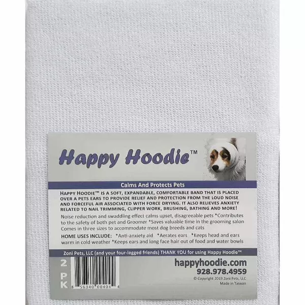 Online Happy Hoodie White 2 Pack Grooming Tools