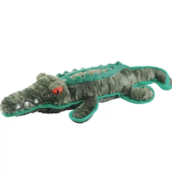 Clearance Happy Tails Ruffs Mini Crocodile Dog Toys