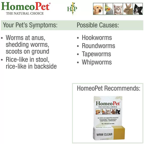 Cheap Homeopet Wrm Clear Supplements