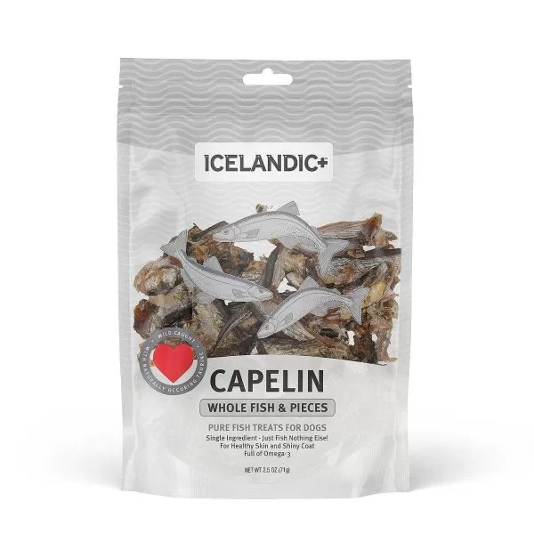 Sale Icelandic+ Capelin Whole Fish & Pieces Dog Treats