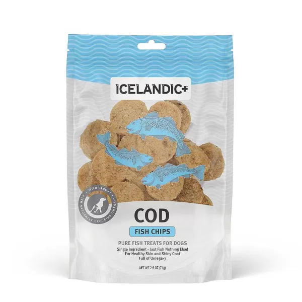 Flash Sale Icelandic+ Cod Fish Chips Dog Treats